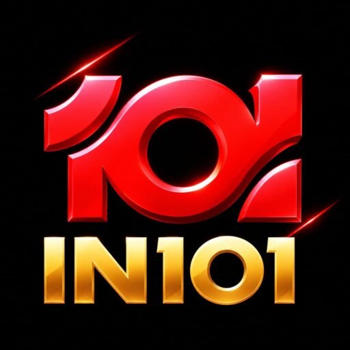 IN101 Game premium gaming logo and entertainment experience